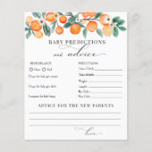 schatje | Voorspellingsadvies Baby shower (Voorkant)