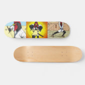 Schatjes van het Samurai Chicken Skateboard (Horizontaal)