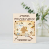 Schatkaart Papierblad (Staand voorkant)