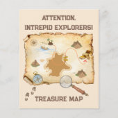 Schatkaart Papierblad (Voorkant)