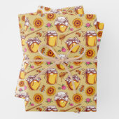 Schatkafels voor honingbijen Reeks 3 vellen papier (In situ)