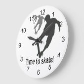 Schatkast rond de muur grote klok (Hoek)