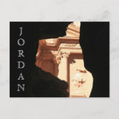 schatkist jordan petra briefkaart (Voorkant)
