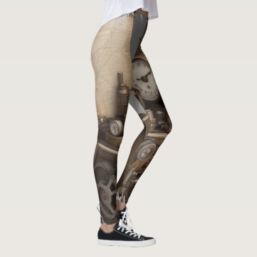Schatkist met tandwielen leggings (Rechts)