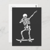 Schatkist Skeletspatbord Briefkaart (Voorkant / Achterkant)