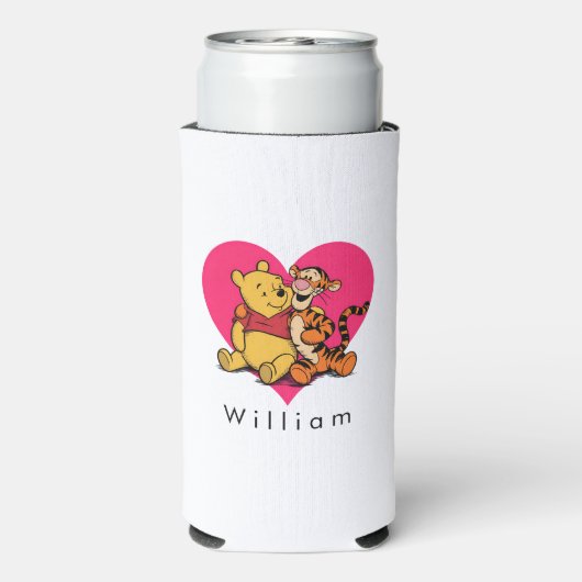 Schatkist Winnie de Poeh & Tigger Seltzer Blikjeskoeler (Seltzer Achterkant)