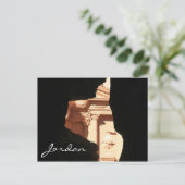 schatkistglimp jordanië briefkaart (Staand voorkant)