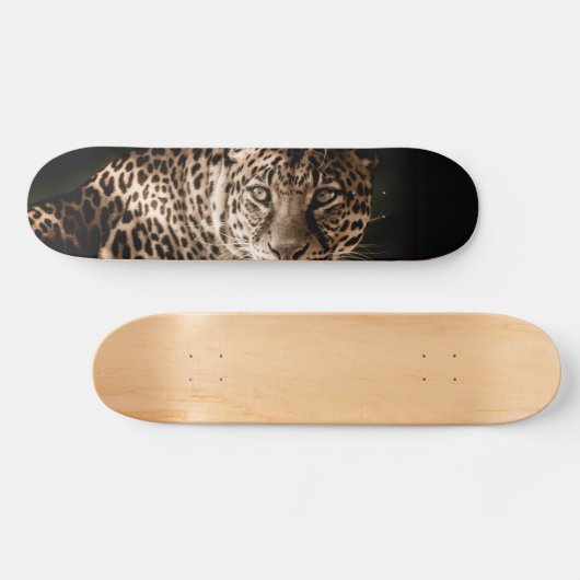Schatkistplaat van leopard persoonlijk skateboard (Horizontaal)