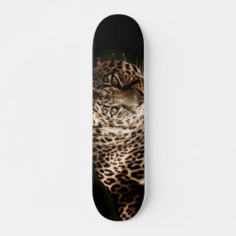 Schatkistplaat van leopard persoonlijk skateboard