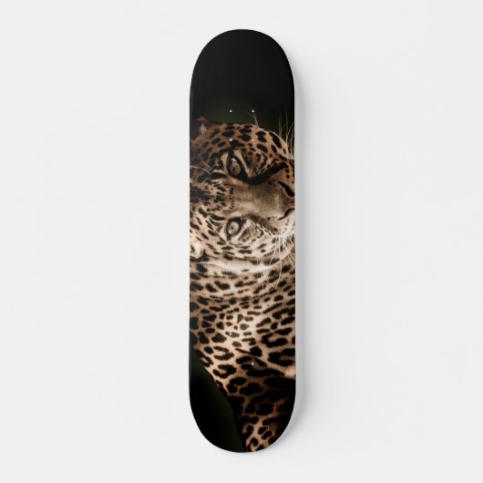 Schatkistplaat van leopard persoonlijk skateboard (Voorkant)