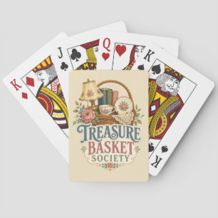 Schatmandsociteit Cottagecore Pokerkaarten