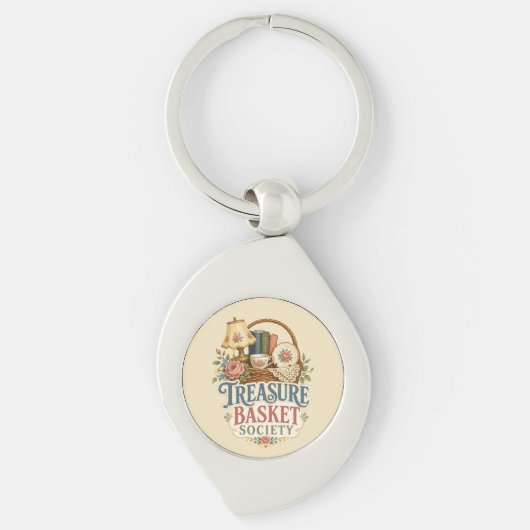 Schatmandsociteit Cottagecore Sleutelhanger (Voorkant)