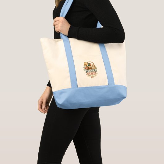 Schatmandsociteit Cottagecore Tote Bag (Voorkant (product))