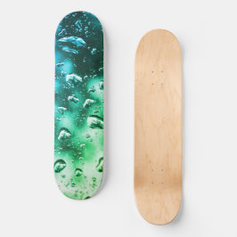 Schatplank, ontwerp voor seafoam-regendruppels persoonlijk skateboard