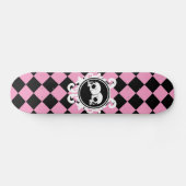 Schatplank van Begird Ebony (Roze) Persoonlijk Skateboard (Horizontaal)