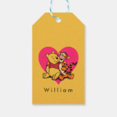 Schatte Winnie de Poeh & Tigger Cadeaulabel (Achterkant)