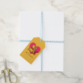 Schatte Winnie de Poeh & Tigger Cadeaulabel (Met Touw)