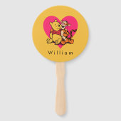 Schatte Winnie de Poeh & Tigger Handwaaier (Achterkant)