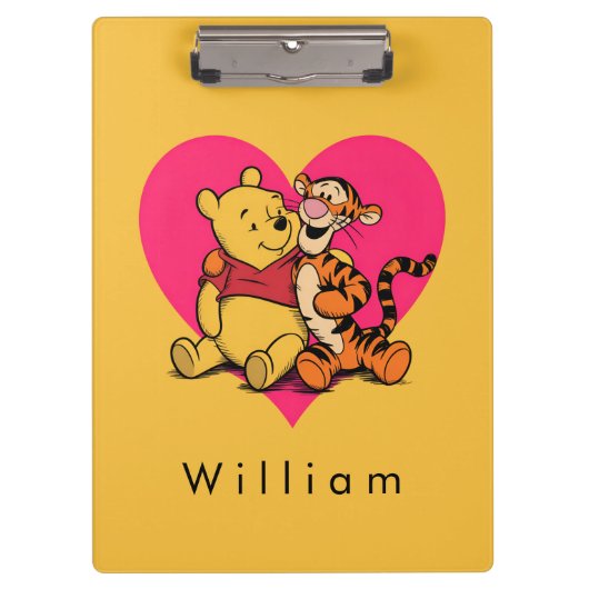 Schatte Winnie de Poeh & Tigger Klembord (Voorkant)