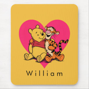 Schatte Winnie de Poeh & Tigger Muismat