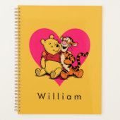 Schatte Winnie de Poeh & Tigger Planner (Voorkant)