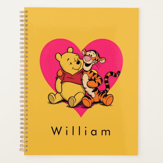 Schatte Winnie de Poeh & Tigger Planner (Voorkant)