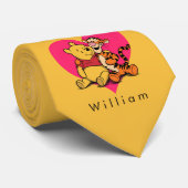 Schatte Winnie de Poeh & Tigger Stropdas (Opgerold)
