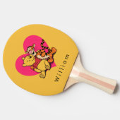 Schatte Winnie de Poeh & Tigger Tafeltennisbatje (Zijkant)