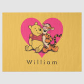 Schatte Winnie de Poeh & Tigger Tissuepapier (Voorkant)