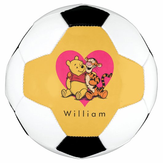 Schatte Winnie de Poeh & Tigger Voetbal (Voorkant)