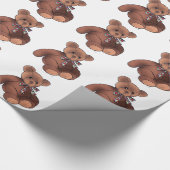 schattebaard cadeaupapier (Hoek)