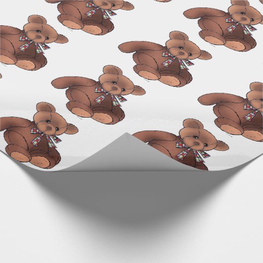 schattebaard cadeaupapier (Hoek)