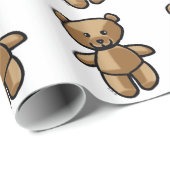 schattebaard cadeaupapier (Rol Hoek)