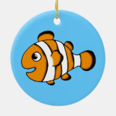 schattebaars keramisch ornament (Achterkant)