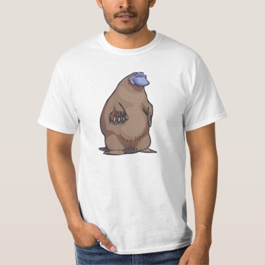 schattebaars platypus t-shirt (Voorkant)