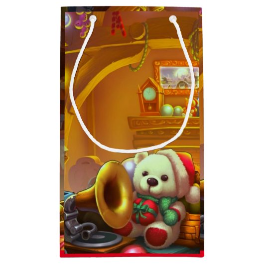 schattebende klein cadeauzakje (Achterkant)