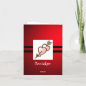 schattebout feestdagen kaart (Achterkant)