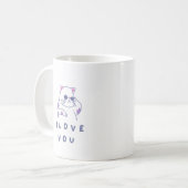 schattebout koffiemok (Voorkant links)