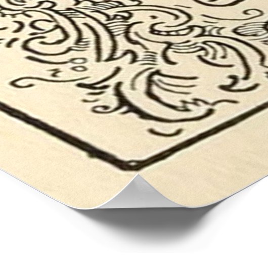 schatteiland Pirate Map (1915) Poster (Hoek)