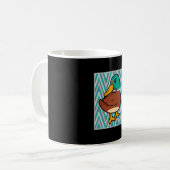 Schattelijke eend koffiemok (Voorkant links)