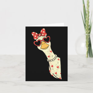 Schattelijke Gans Xoxo Wees Van Mij Gelukkige Vale Kaart