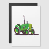 Schattelijke groene tractor (Voorkant / Achterkant)
