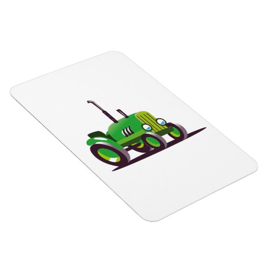 Schattelijke Groene Tractor Magneet (Rechterzijde)