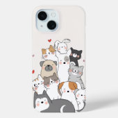 schatten Case-Mate iPhone case (Achterkant)