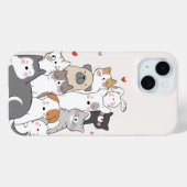 schatten Case-Mate iPhone case (Achterkant (horizontaal))