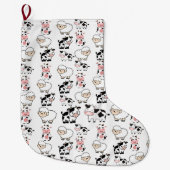 schatten grote kerstsok (Voorkant)