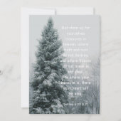 Schatten in de Hemel Aanmoedigende Groet Kaart (Voorkant)