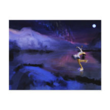 Schatten onder het Briefkaart van de noordelijke l