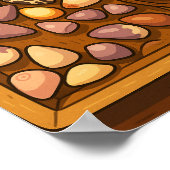 Schatten op tafel poster (Hoek)