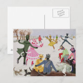 Schatten op Thin Ice Briefkaart (Voorkant / Achterkant)